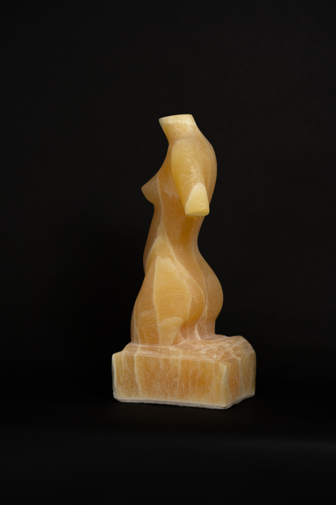 Calcite Woman Sculpture 2023